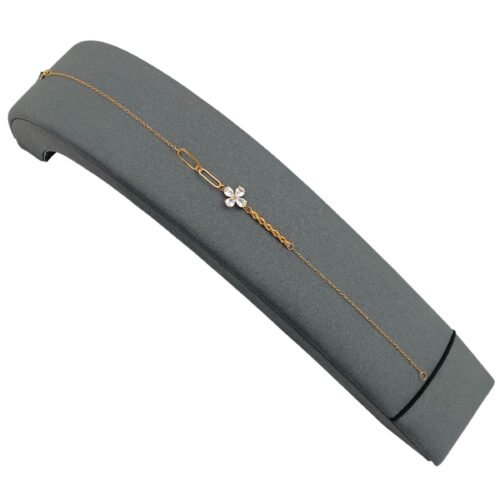 إسوارة ذهب عيار 21 الوزن 0.80 جرام