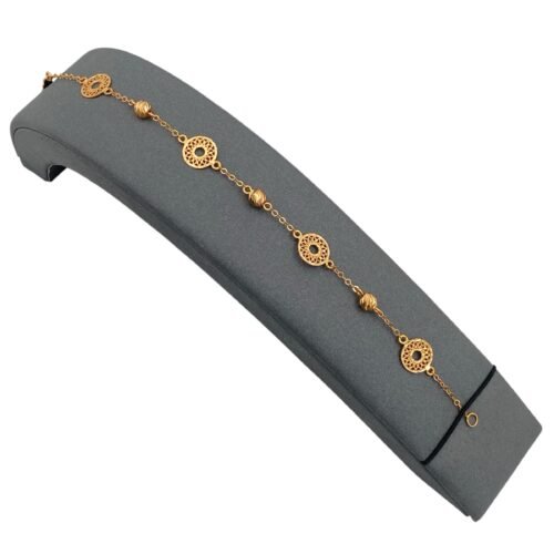 إسوارة ذهب عيار 21 الوزن 3.95 جرام