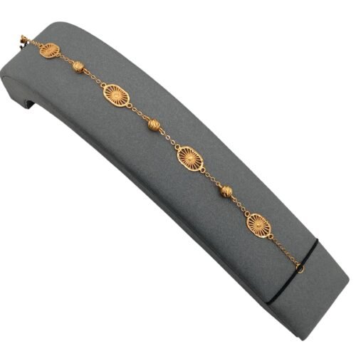 إسوارة ذهب عيار 21 الوزن 4.07 جرام