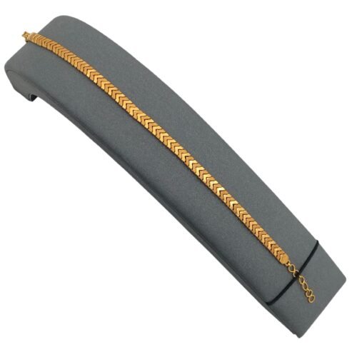 إسوارة ذهب عيار 21 الوزن 7.41 جرام