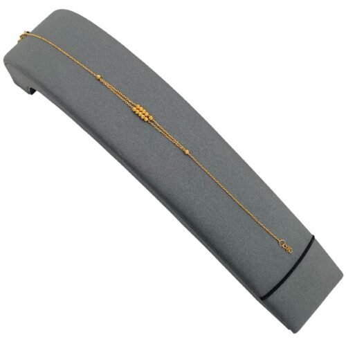 إسوارة ذهب عيار 21 الوزن 1.05 جرام