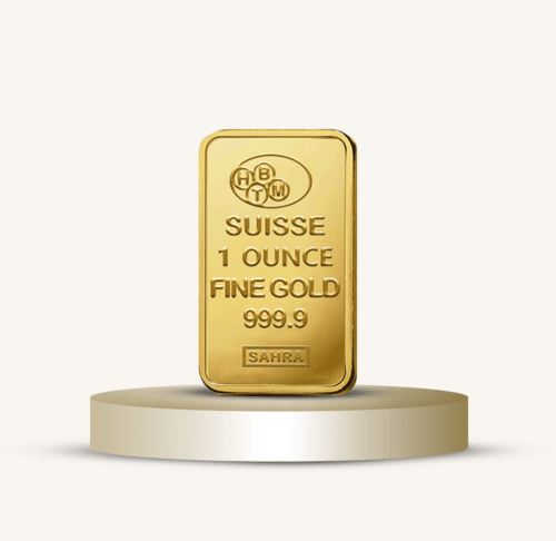 سبيكة ذهب 31.1 جرام عيار 24 للاستثمار سبيكة ذهب للبيع والشراء | قمة زاوية الشفاء للذهب والمجوهرات