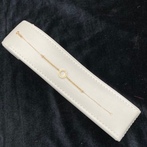 إسوارة ذهب عيار 18 الوزن 1.7 جرام