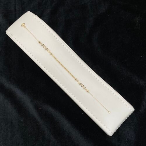 إسوارة ذهب عيار 18 الوزن 1.08 جرام