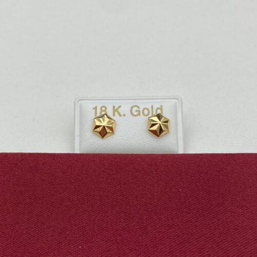 حلق طبي ذهب عيار 18 الوزن 0.35 جرام