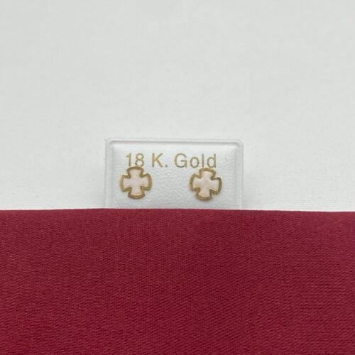 حلق طبي ذهب عيار 18 الوزن 0.36 جرام