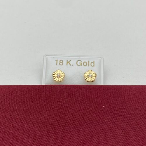 حلق طبي ذهب عيار 18 الوزن 0.28 جرام