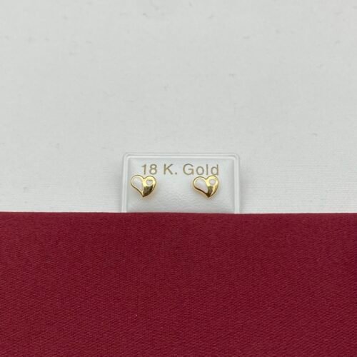 حلق طبي ذهب عيار 18 الوزن 0.33 جرام