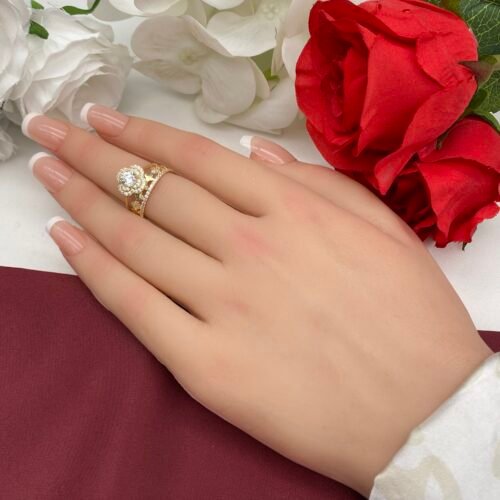 خاتم ذهب عيار 18 الوزن 2.57 جرام