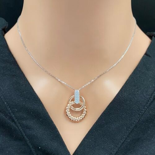 عقد ذهب عيار 18 الوزن 3.68 جرام