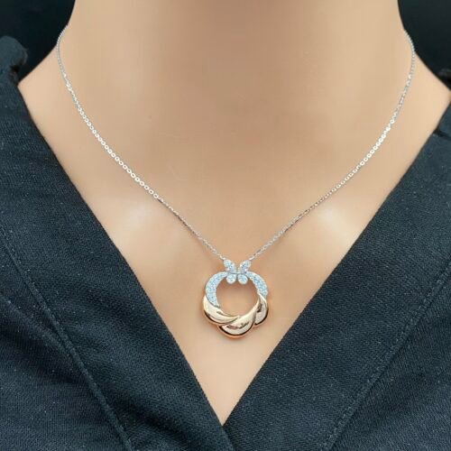 عقد ذهب عيار 18 الوزن 3.25 جرام