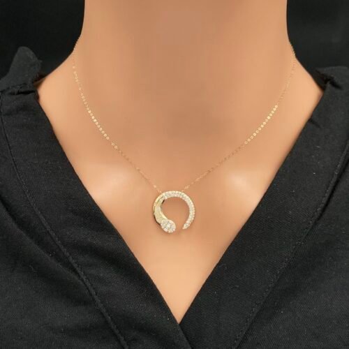 عقد ذهب عيار 18 الوزن 1.46 جرام