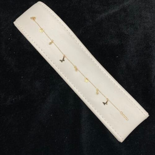 إسوارة ذهب عيار 18 الوزن 1.14 جرام