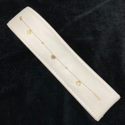 إسوارة ذهب عيار 18 الوزن 0.86 جرام