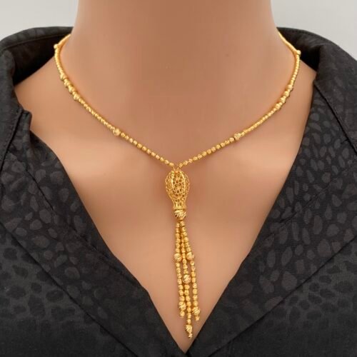 سبحة ذهب عيار 21 الوزن 18.37 جرام