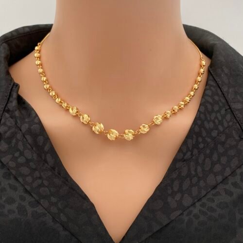 سبحة ذهب عيار 21 الوزن 14.77 جرام