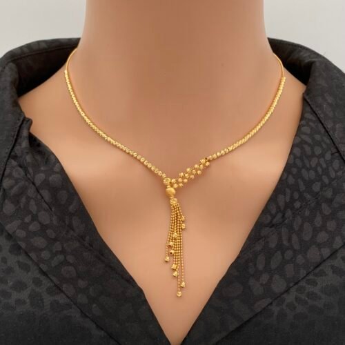 سبحة ذهب عيار 21 الوزن 8.65 جرام