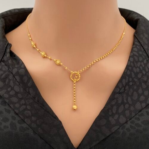 سبحة ذهب عيار 21 الوزن 6.31 جرام