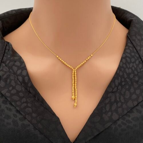 سبحة ذهب عيار 21 الوزن 5.35 جرام