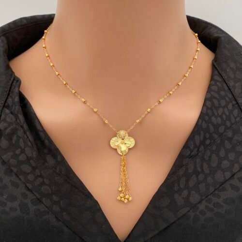 سبحة ذهب عيار 21 الوزن 3.25 جرام