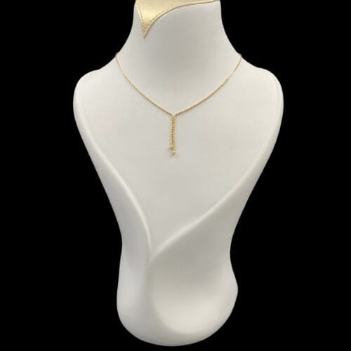 سبحة ذهب عيار 18 الوزن 4.56 جرام