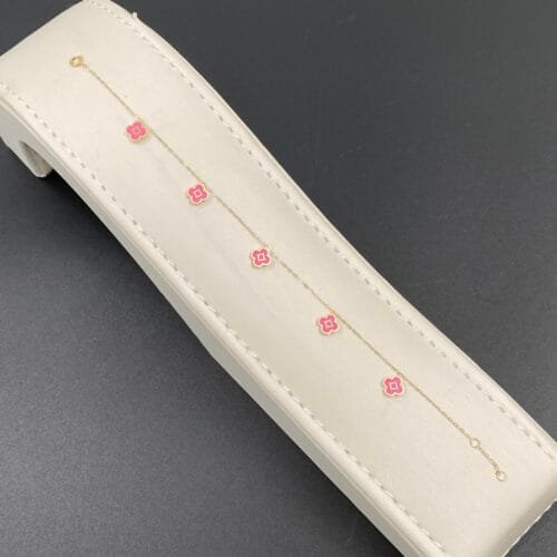 إسوارة ذهب عيار 18 الوزن 1.15 جرام