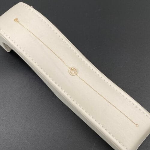 إسوارة ذهب عيار 18 الوزن 0.47 جرام