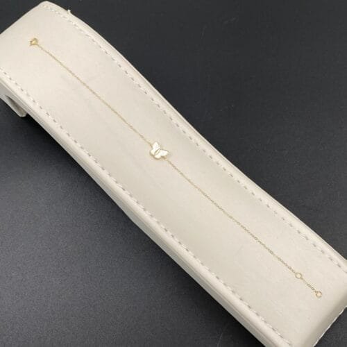 إسوارة ذهب عيار 18 الوزن 0.40 جرام