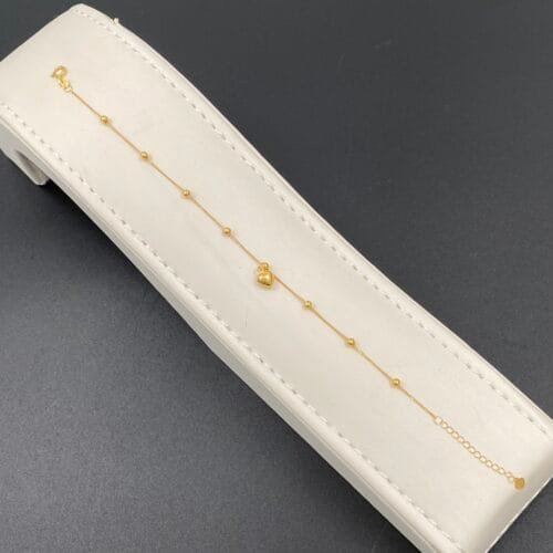 إسوارة ذهب عيار 18 الوزن 0.60 جرام