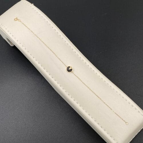 إسوارة ذهب عيار 18 الوزن 0.63 جرام