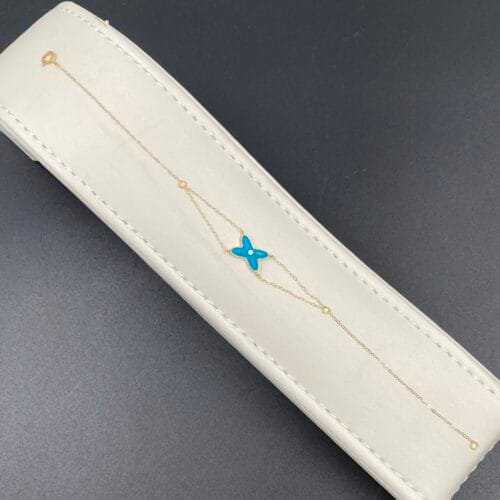 إسوارة ذهب عيار 18 الوزن 0.82 جرام