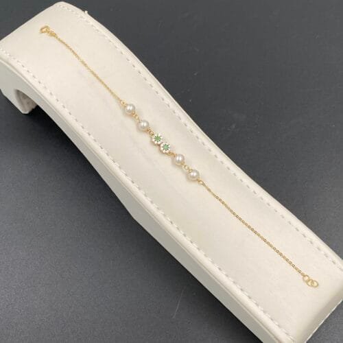 إسوارة ذهب عيار 18 الوزن 2.63 جرام