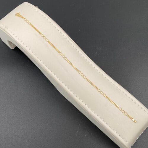 إسوارة ذهب عيار 18 الوزن 1.10 جرام