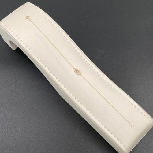 إسوارة ذهب عيار 18 الوزن 0.37 جرام