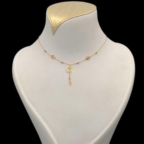 عقد ذهب عيار 21 الوزن 1.51 جرام