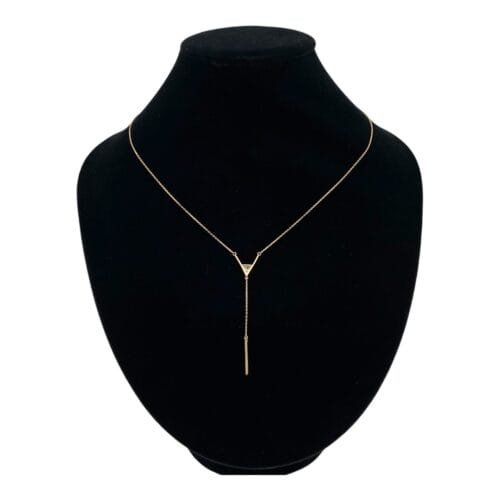 عقد ذهب عيار 18 الوزن 2.30 جرام