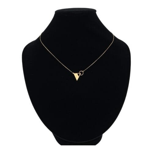 عقد ذهب عيار 18 الوزن 1.68 جرام