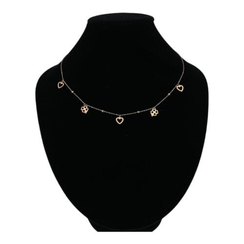 عقد ذهب عيار 18 الوزن 1.61 جرام