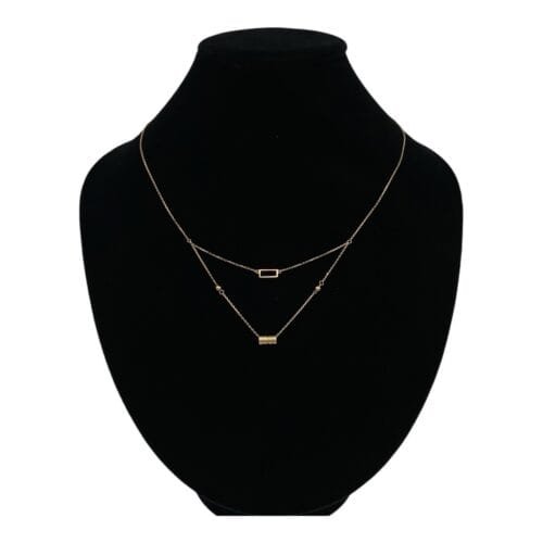 عقد ذهب عيار 18 الوزن 2.90 جرام