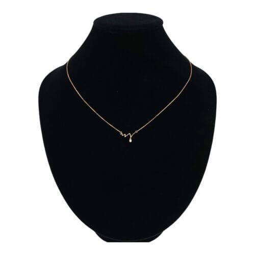 عقد ذهب عيار 18 الوزن 1.61 جرام