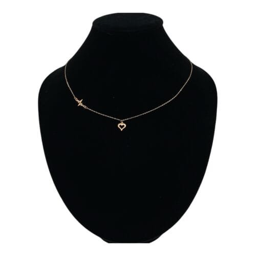 عقد ذهب عيار 18 الوزن 1.22 جرام