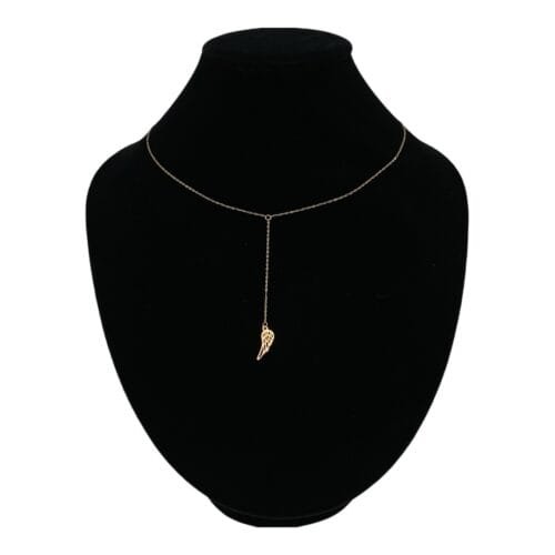 عقد ذهب عيار 18 الوزن 1.29 جرام