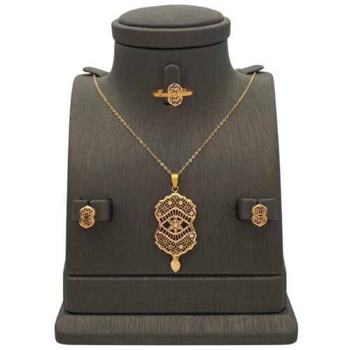 نصف طقم ذهب عيار 21 الوزن 4.53 جرام