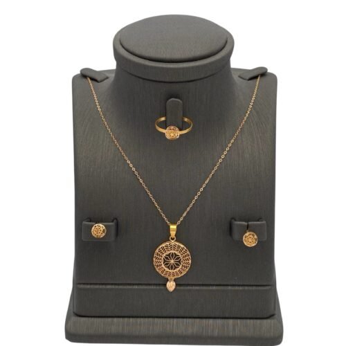 نصف طقم ذهب عيار 21 الوزن 3.65 جرام