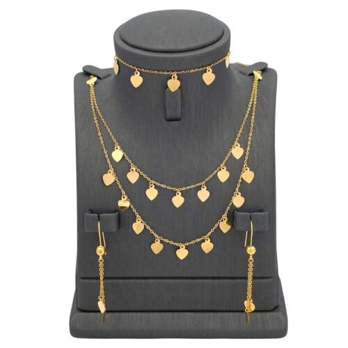 نصف طقم ذهب عيار 21 الوزن 6.40 جرام