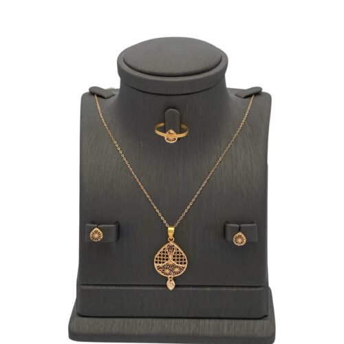 نصف طقم ذهب عيار 21 الوزن 3.42 جرام