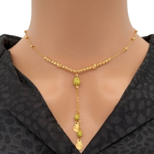 سبحة ذهب عيار 21 الوزن 5.83 جرام