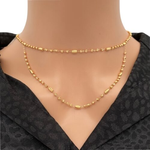 سبحة ذهب عيار 21 الوزن 6.93 جرام