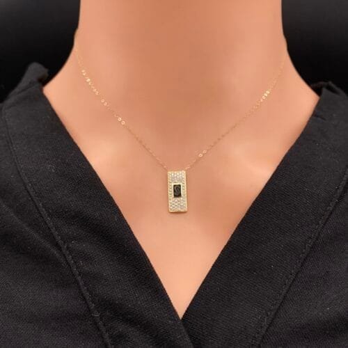 عقد ذهب عيار 18 الوزن 1 جرام