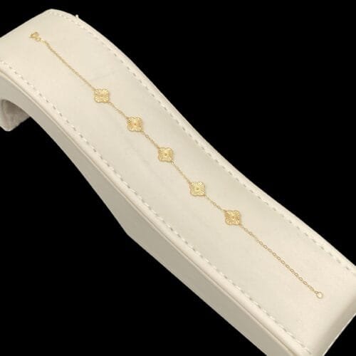 إسوارة ذهب عيار 18 الوزن 1.42 جرام